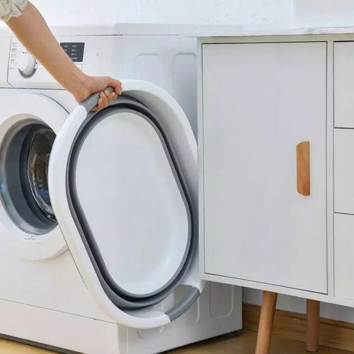 MISKA SKŁADANA SILIKONOWA KOSZ NA PRANIE BIELIZNĘ WANIENKA DLA DZIECKA 53CM na Arena.pl