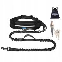 PAS SASZETKA DO BIEGANIA Z PSEM Elastyczna lina trakcyjna