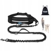 PAS SASZETKA DO BIEGANIA Z PSEM Elastyczna lina trakcyjna