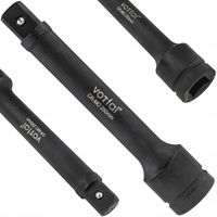 PRZEDŁUŻKA UDAROWA DO NASADEK 1"CAL 250MM UDAR KLUCZY NASADKA ADAPTER CR-MO