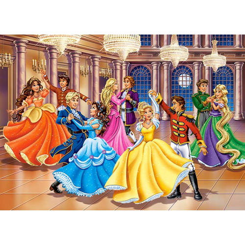 PUZZLE 120EL. PRINCESS BALL na Arena.pl