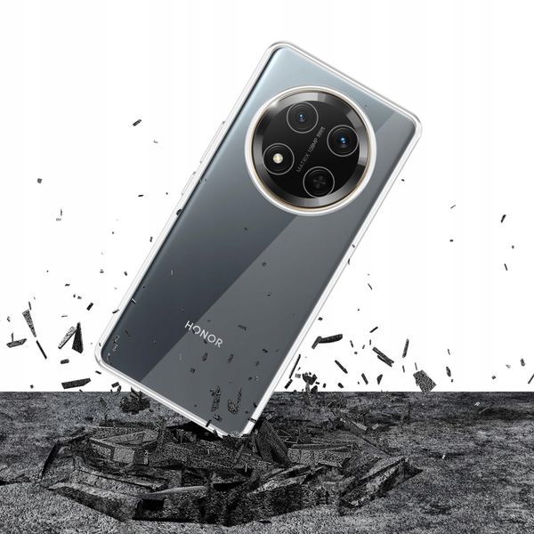 Silikonowe etui na Honor Magic7 Lite - 3mk Clear Case zdjęcie 2