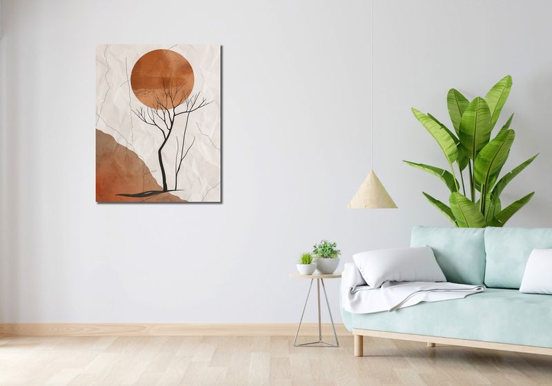 Obraz 70x90cm Surowość Pustyni zdjęcie 2