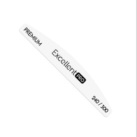 Polerka do paznokci łódka premium 240/300 10 sztuk Excellent Pro