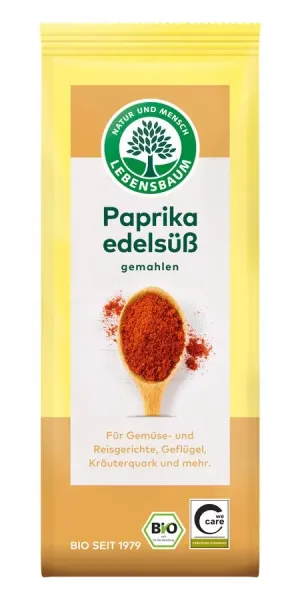 Papryka SŁodka Mielona BIO 50 g - Lebensbaum zdjęcie 1