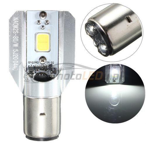 ŻARÓWKA LED BA20D, H6, S2  6V-80V 12W 800lm na Arena.pl