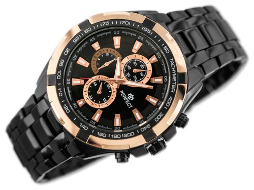 PERFECT - MILTON - black/gold (zp112b) na Arena.pl