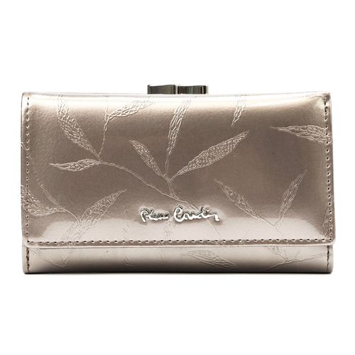 Elegancki damski portfel skórzany wzór w liście na Arena.pl