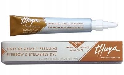 Thuya Farbka Arganowo-Keratynowa Do Brwi i Rzęs Light Brown 14 ml zdjęcie 1