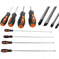 Zestaw długich śrubokrętów 450 mm 4 szt. wkrętaki magnetyczne CrV