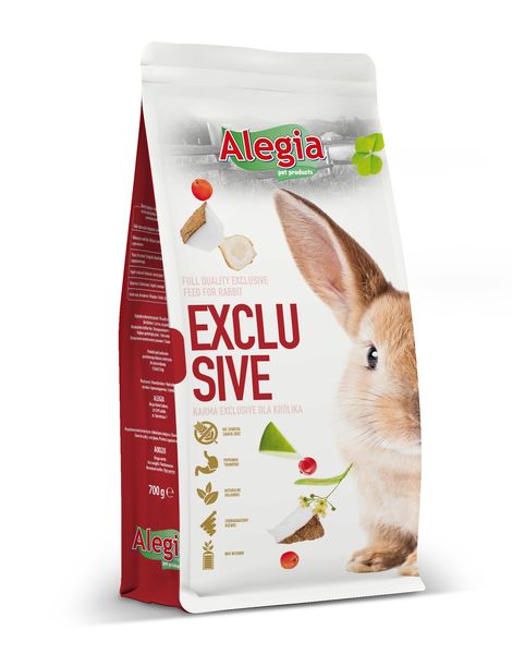 ALEGIA Karma Exclusive Królik 700g zdjęcie 1