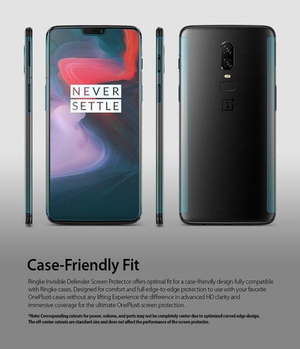 3X RINGKE INVISIBLE DEFENDER ONEPLUS 6 FOLIA 3D na Arena.pl