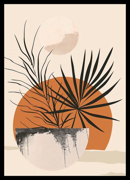 Plakat 29,7x42cm Palmowy Zachód zdjęcie 2