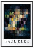 Plakat Paul Klee abstrakcja old sound 50x70 cm w czarnej ramie