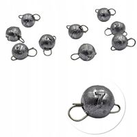 Czeburaszka główka ołowiana składana 7 g - 10 szt