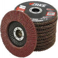 TARCZE LAMELKA LISTKOWA PIÓRKOWA ŚCIERNA SZLIFOWANIA METALU DREWNA 125 P120