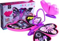 Wielki Zestaw Do Manicure Motyl Lakiery Naklejki Brokat