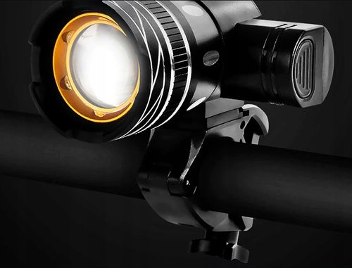 LAMPKA ROWEROWA T6 USB + TYŁ na Arena.pl