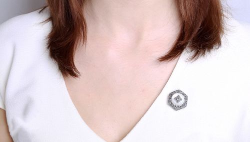 Srebrna broszka Staviori na Arena.pl