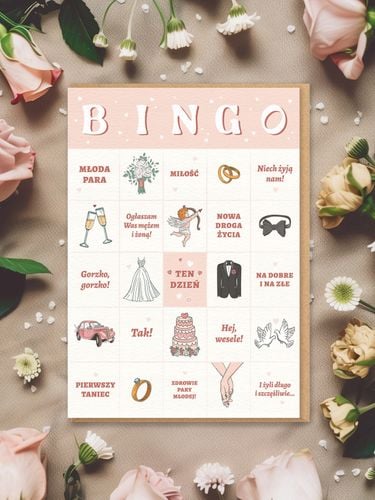 bingo kartka ślubna 3310 na Arena.pl