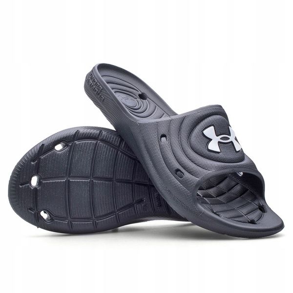 KLAPKI UNDER ARMOUR Męskie wsuwane lekkie na basenowe plażowe WAKACJE r. 44 zdjęcie 1