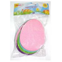 JAJKA BROKATOWE Z PIANKI 18 SZTUK PVE02 BREWIS 5906190680709