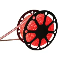 Taśma LED 230V 50m czerwona 8mm do efektownego podświetlenia wnętrz