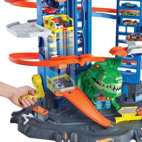 HOT WHEELS Mega Garaż T-Rexa GJL14 na Arena.pl