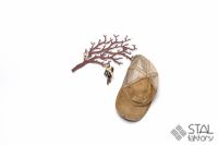 Gałązka #2 | Wieszak na klucze | Nowoczesny wzór STAL FAKTORY