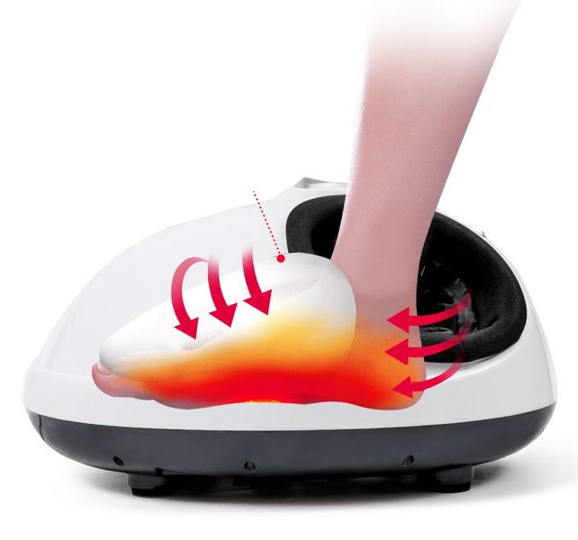 KAPSUŁOWY MASAŻER STÓP SPA SHIATSU ZIMNE STOPY DRENAŻ zdjęcie 6