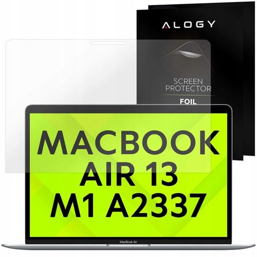 Folia ochronna Alogy do Apple Macbook Air 13 A2337 M1 / A2179 / A1932 2018- na Arena.pl