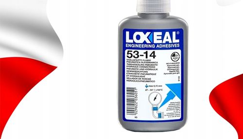 KLEJ USZCZELNIAJĄCY DO GWINTÓW RUROWYCH 3/4" BRĄZOWY LOXEAL 53-14 50 ml na Arena.pl