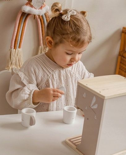 EKSPRES DO KAWY DREWNIANY + AKCESORIA LABEL LABEL na Arena.pl