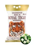 Ryż jaśminowy aromatyczny oryginalny kambodża azja rice jasmine worek Royal Tiger 5kg