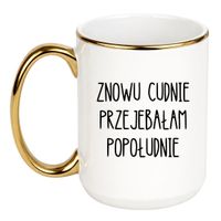 Duży Biało-Złoty 450 ml