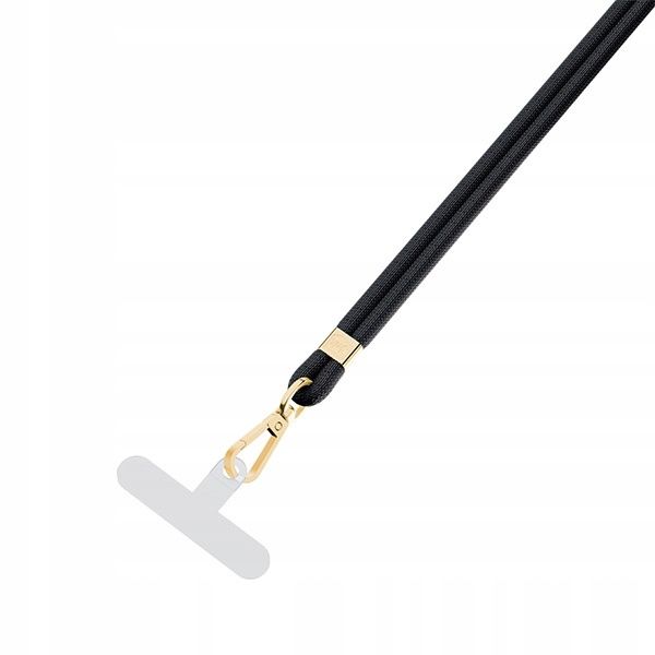 3MK EasyClip Black (gold) Smycz do telefonu zdjęcie 13
