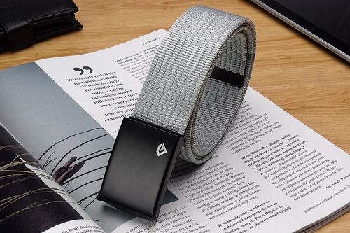 Paski 2x PARCIAK SZEROKI CZARNY+SZARY KLASYCZNE na Arena.pl