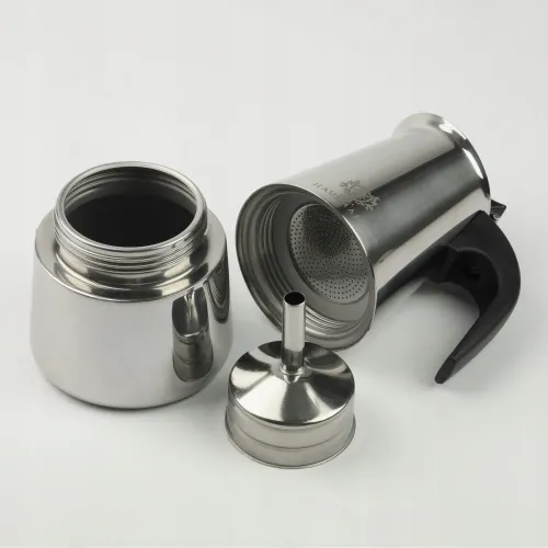 KAWIARKA STAL NIERDZEWNA ZAPARZACZ DO KAWY KAFETERKA WŁOSKA MOKA NA 9 KAWY na Arena.pl