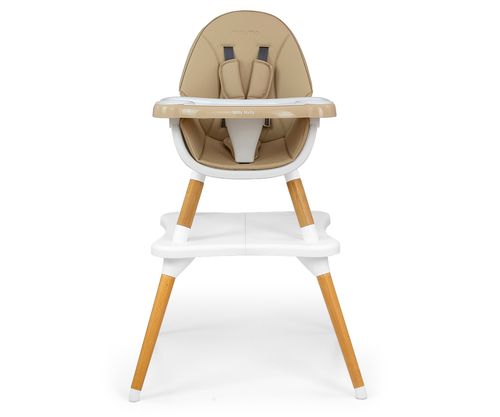 Milly Mally Krzesełko do karmienia 2w1 Malmo Beige na Arena.pl