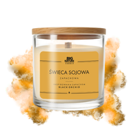 Świeca sojowa zap. insp. BLACK ORCHID 155g