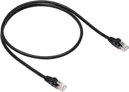 Kabel Sieciowy LAN RJ45 Cat-6 Ethernet 0.9m Czarny na Arena.pl