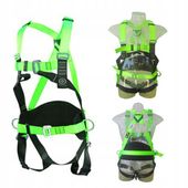 Szelki bezpieczeństwa wysokościowe z pasem Szelki asekuracyjne GLIDER PLUS+