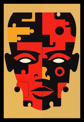 Plakat 20x30cm Puzzle Tożsamości na Arena.pl