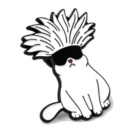 Satoru Gojo | 3 cm | Metal | Przypinka Anime | Jujutsu Kaisen