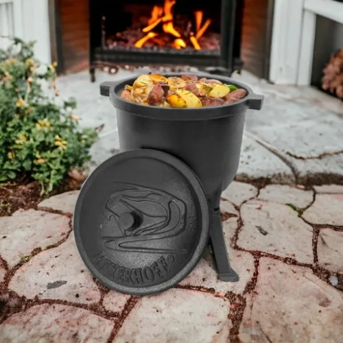 KOCIOŁEK ŻELIWNY MEYERHOFF 10L + GRATIS ŁYŻKA na Arena.pl