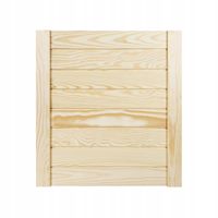 Fronty Meblowe Drewniane Panelowe Drzwiczki Sosna 444mm x 474mm