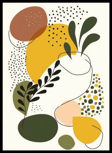 Plakat 39,5x55cm Botaniczne Impresje na Arena.pl