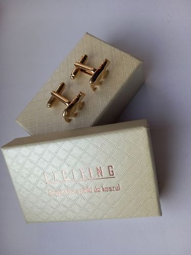 Spinki do mankietów EXC Niedźwiedź Miś Niedźwiadek Misiek srebrny w na Arena.pl