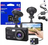 WIDEOREJESTRATOR KAMERA SAMOCHODOWA KAMERA COFANIA WIDEO REJESTRATOR JAZDY