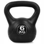 KETTLEBELL 6 KG KULA ODWAŻNIK KETTLE HANTEL CIEŻAR DO TRENINGU ĆWICZEŃ BELL